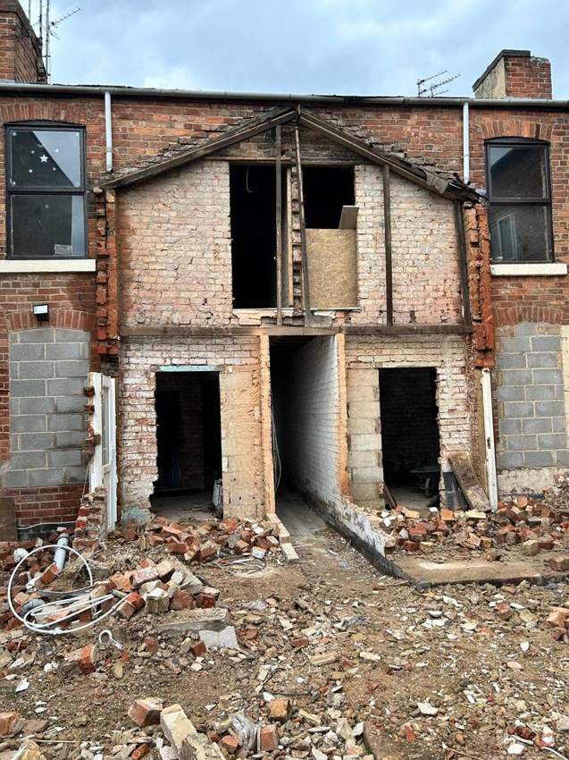 2 & 4 Franchise Street Before