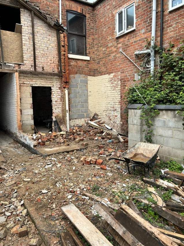 2 & 4 Franchise Street Before