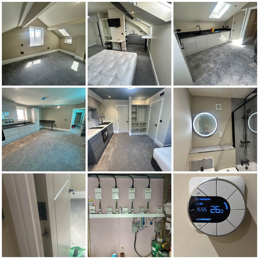 Franchise Court Flats · During Build