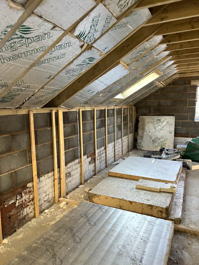 Franchise Court Flats · During Build